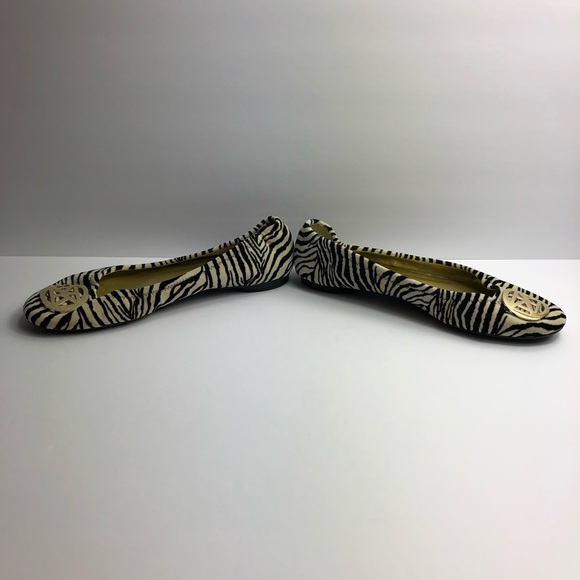 SOLD Anne Klein iFlex Zebra Print Ballet Flats - Picture 3 of 7